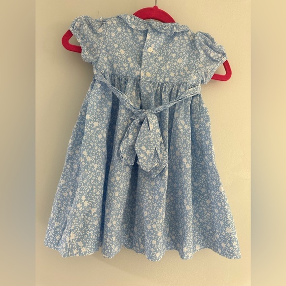 Edgehill Collection Light Blue Floral Dress - Picture 8 of 10